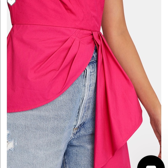 Self portrait asymmetrical one-shoulder top size 2 - Picture 5 of 5